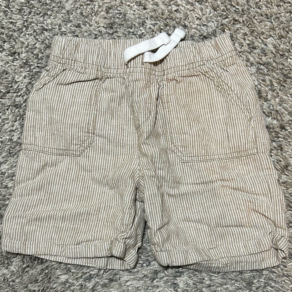Boys Woven Shorts 4T Jumping Beans Brown Tan Khaki